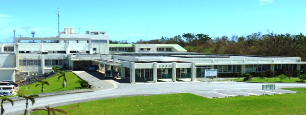 古い与勝病院の建物