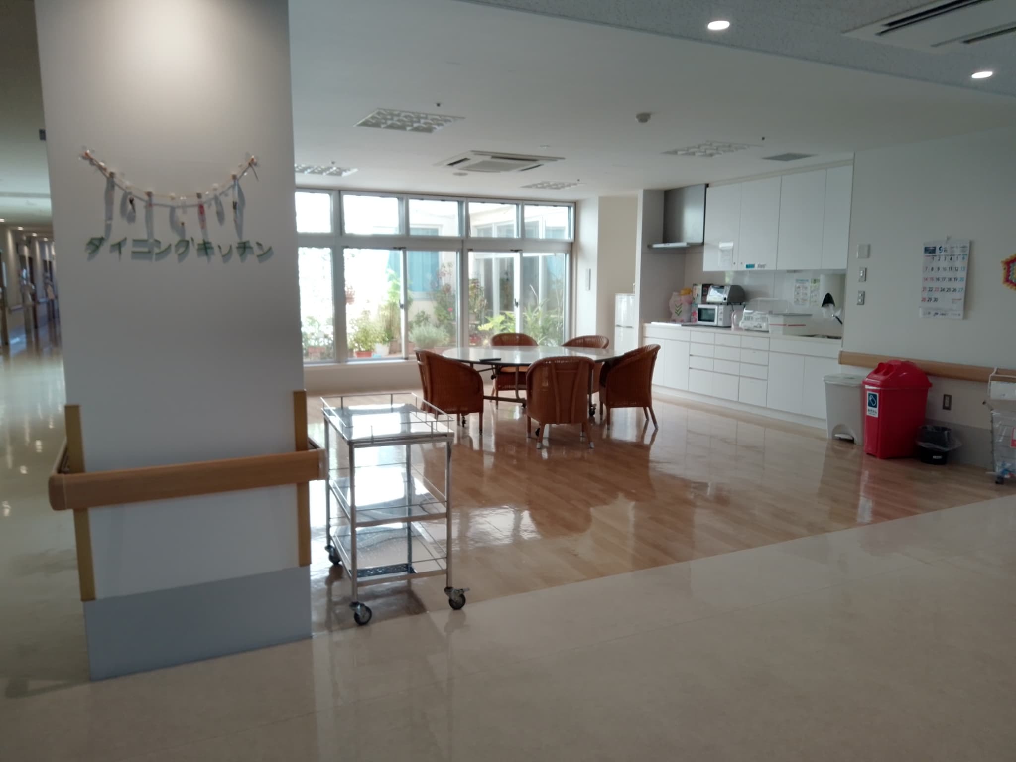 月桃病棟のダイニングキッチン